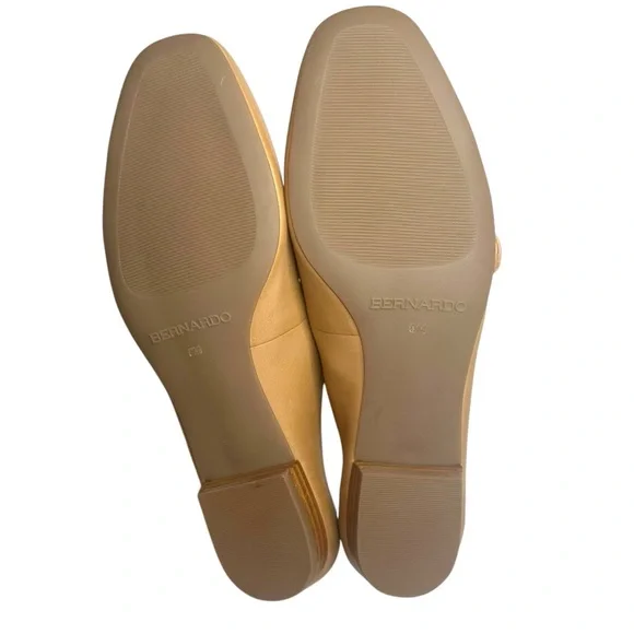 Bernardo Emersyn Tan Bow Flats Size 9 - Picture 6 of 6
